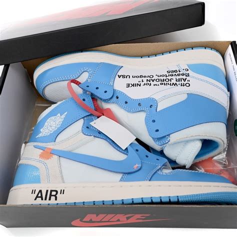 jordan 1 off white unc reps